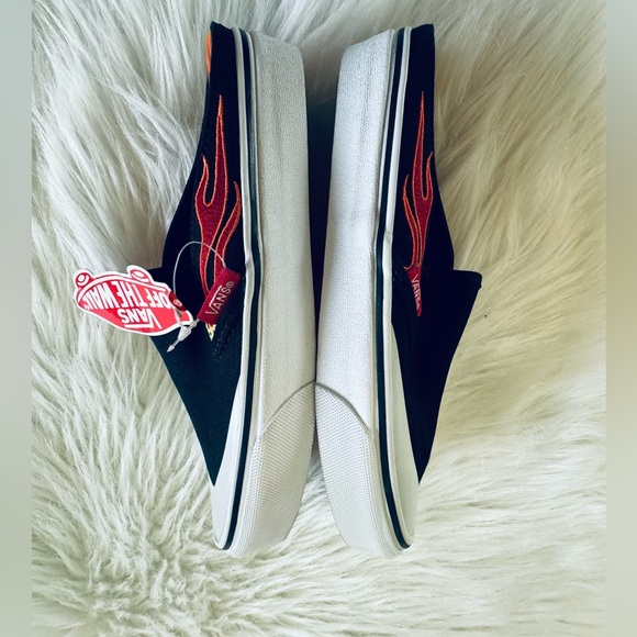 Vans x ASAP Rocky World Wide Flame Classic Slip On Mule Women’s 6.5 / Men’s 5 - Picture 7 of 12